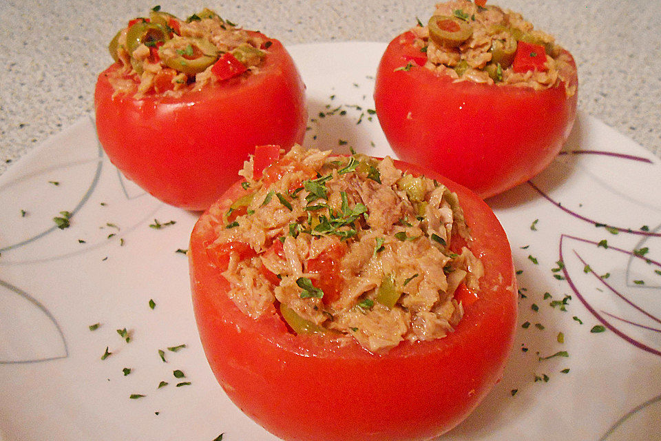 Andalusisch gefüllte Tomaten