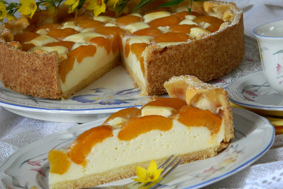 Quark - Aprikosen - Torte