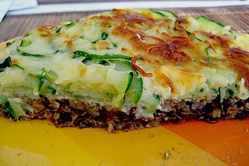 Linsen - Zucchini - Tarte