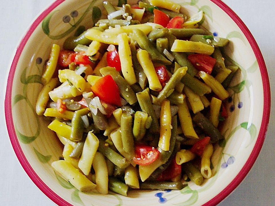 Bohnensalat grün - gelb von AnnaMariaRV238| Chefkoch