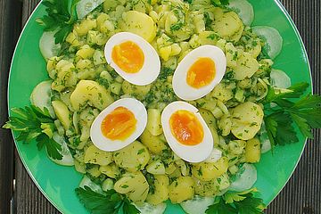 Kartoffelsalat mit Salatgurke