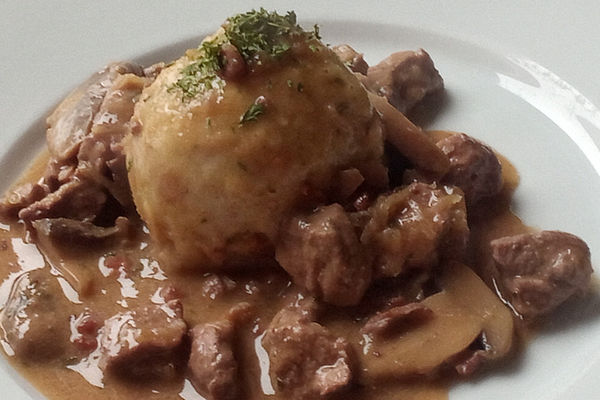 Filet - Geschnetzeltes mit Schinken und Champignons von lindaknick ...