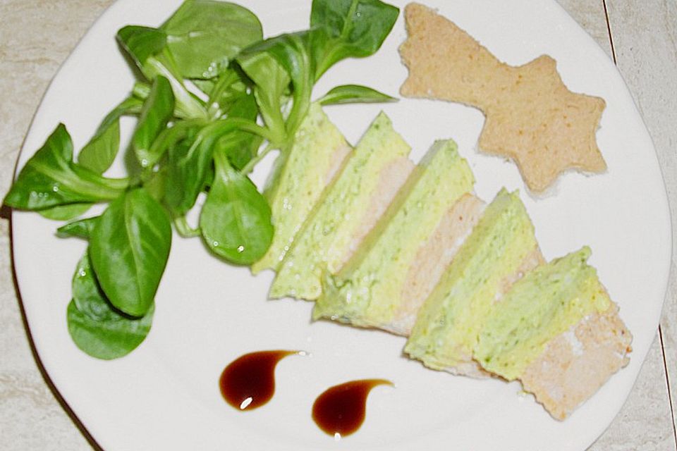 3 - farbige Fischterrine