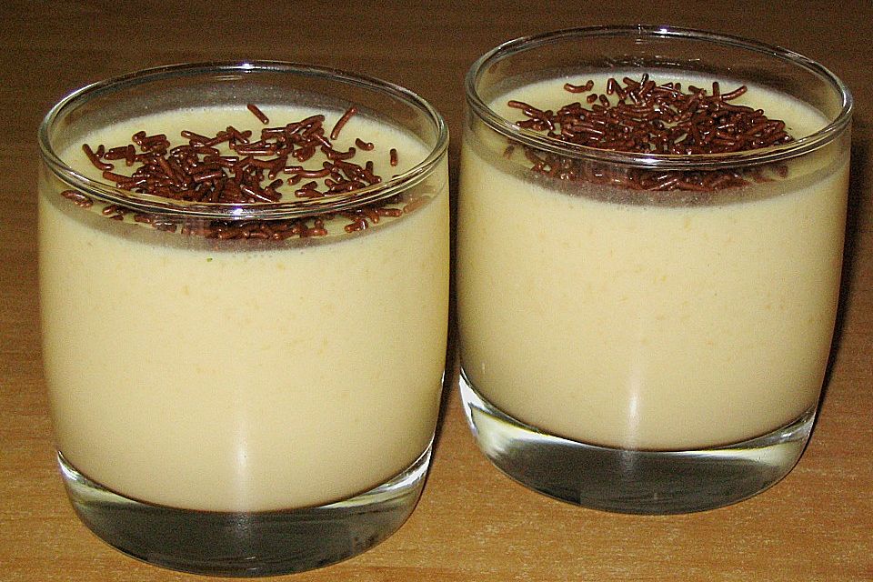 Pfirsich - Joghurt - Creme