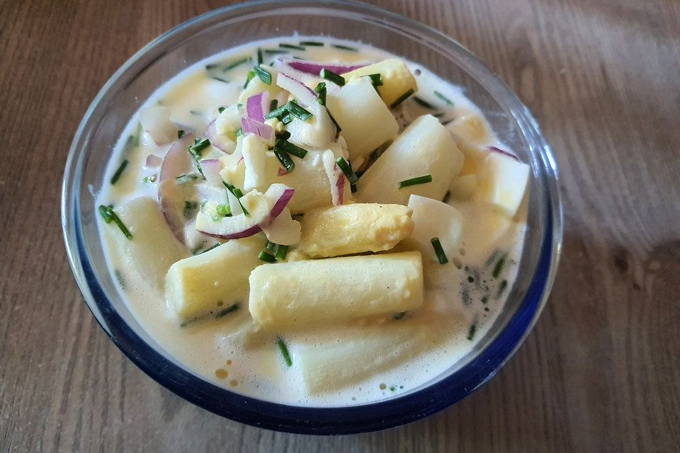 Lampertheimer Spargelsalat à la Oma Marie