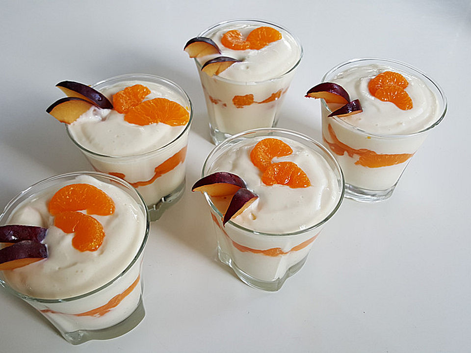 Schnelles Mandarinen - Quark - Dessert von Englishrose | Chefkoch