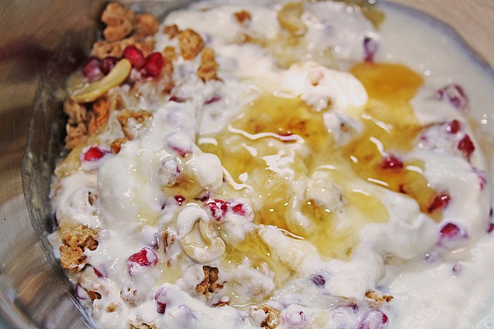 Obst - Joghurt - Müsli