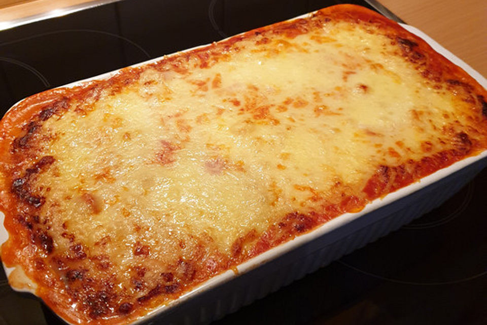 Gnocchi - Auflauf mit Tomate und Mozzarella