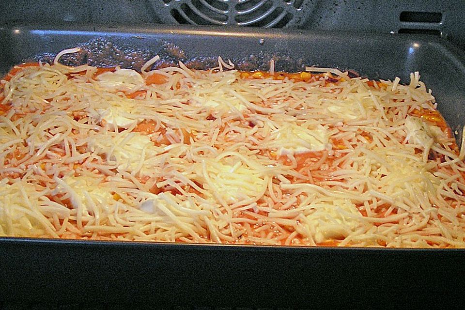 Gnocchi - Auflauf mit Tomate und Mozzarella