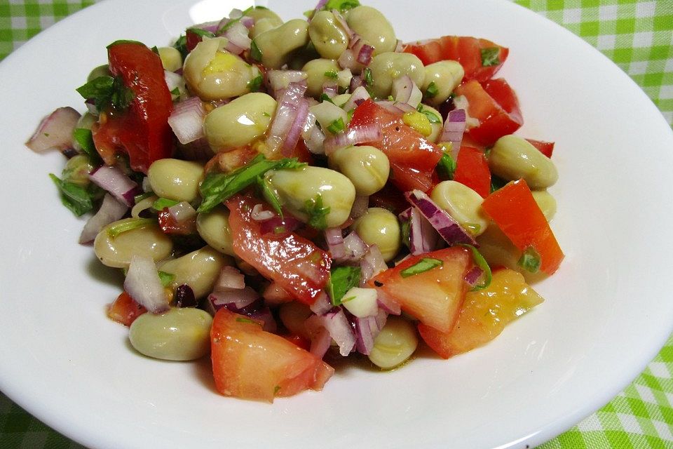 Dicke - Bohnen - Salat