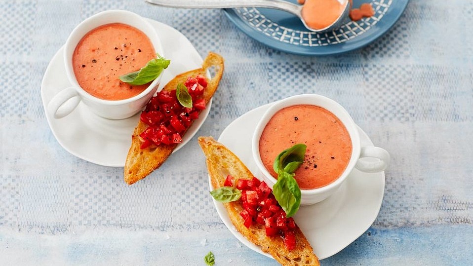 Kalte Tomatensuppe von Sonja