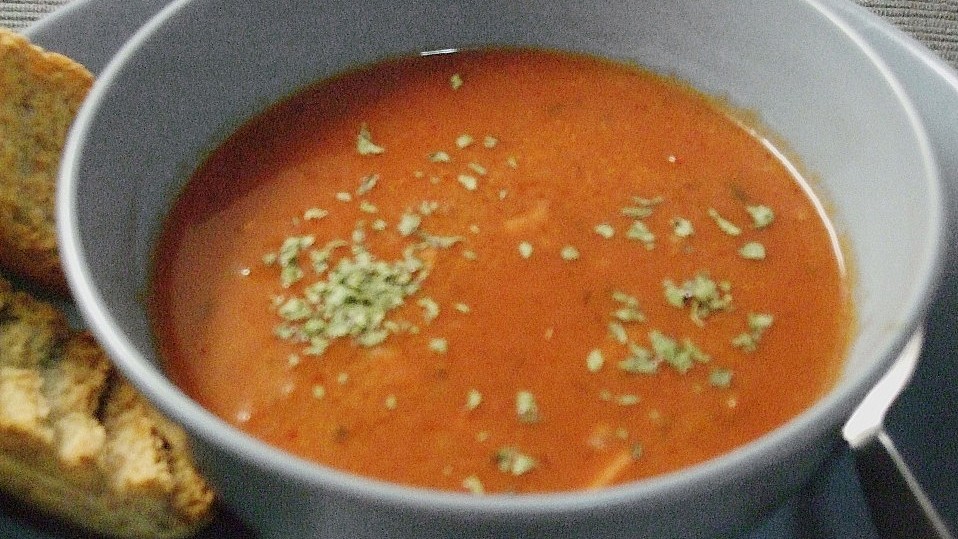 Kalte Tomatensuppe von Sonja