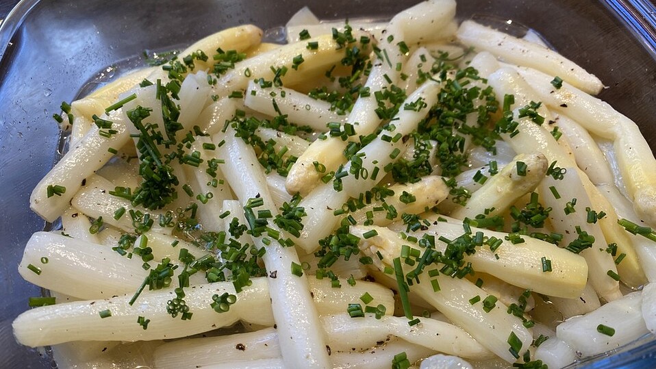 Fränkischer Spargelsalat