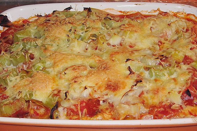 Hackauflauf mit Lauchkruste von feuermohn| Chefkoch