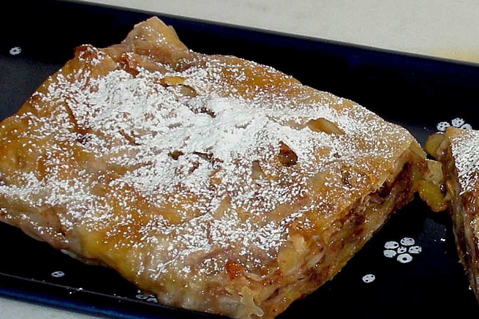 Einfacher Apfelstrudel Einfacher Apfelstrudel