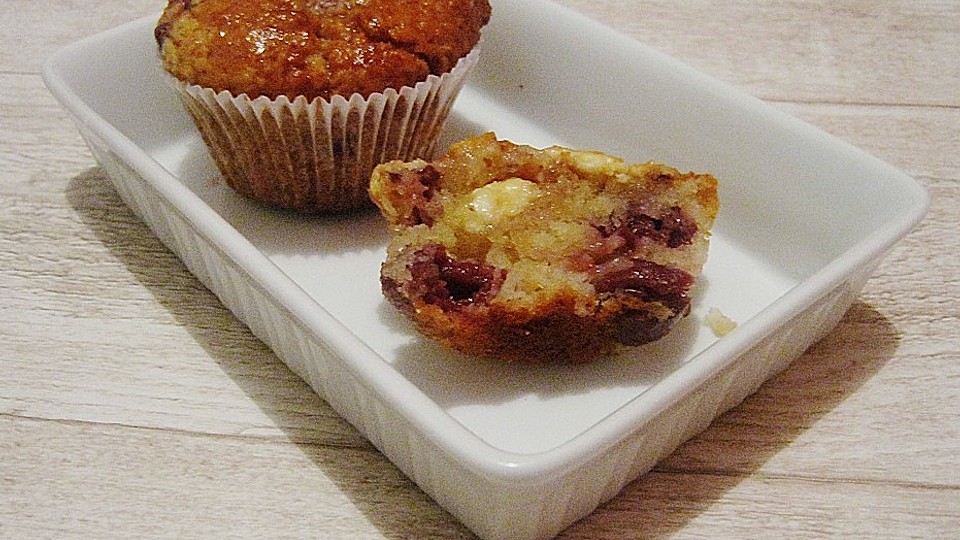 Batida - Kokos - Kirsch - Muffins von Melilein| Chefkoch