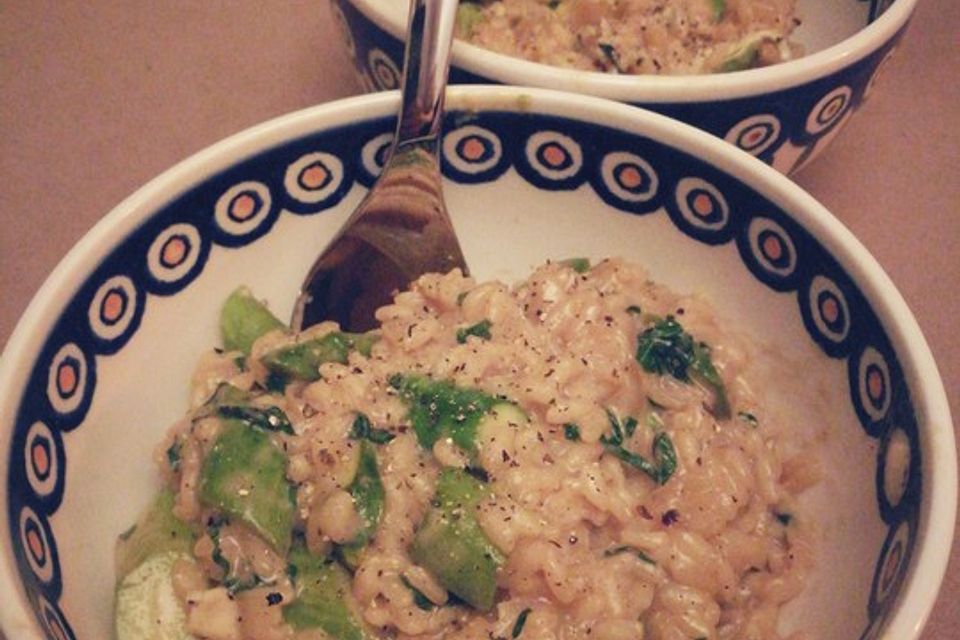 Bärlauch-Risotto