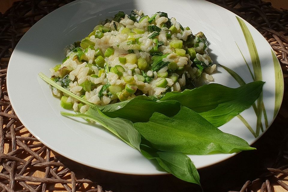 Bärlauch-Risotto