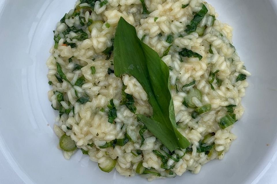 Bärlauch-Risotto