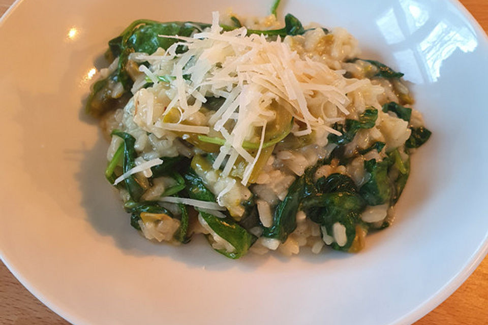 Bärlauch-Risotto