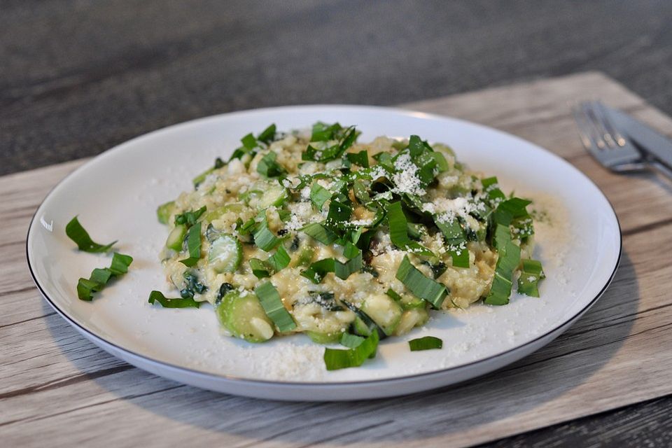 Bärlauch-Risotto