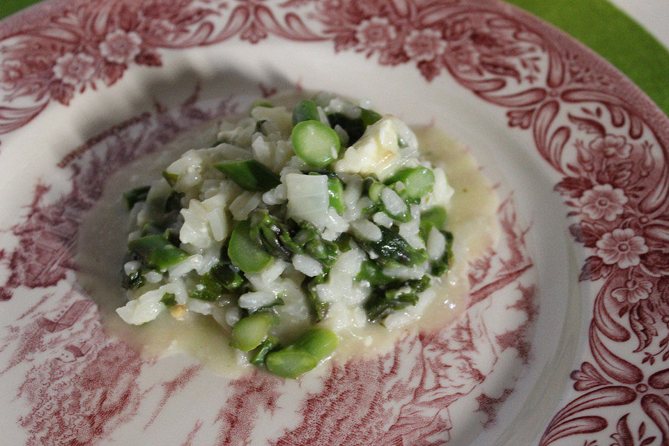 Bärlauch-Risotto