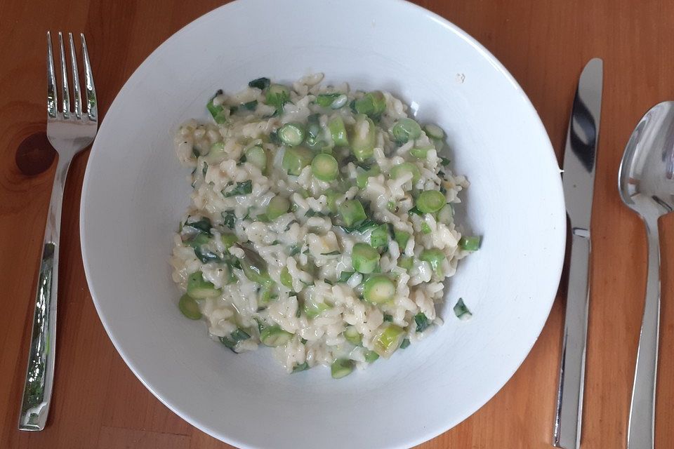 Bärlauch-Risotto