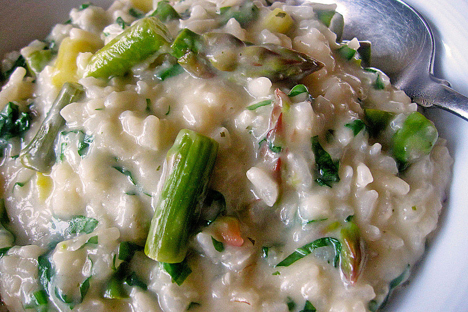 Bärlauch-Risotto