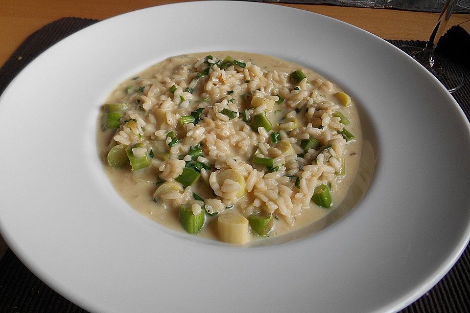 Bärlauch-Risotto