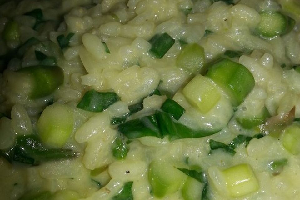 Bärlauch-Risotto