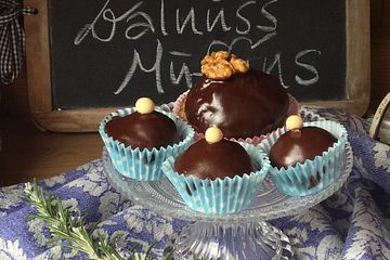 Schokoladen - Walnuss - Muffins