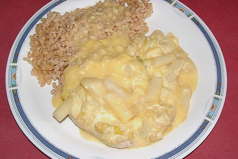 Spargelgratin