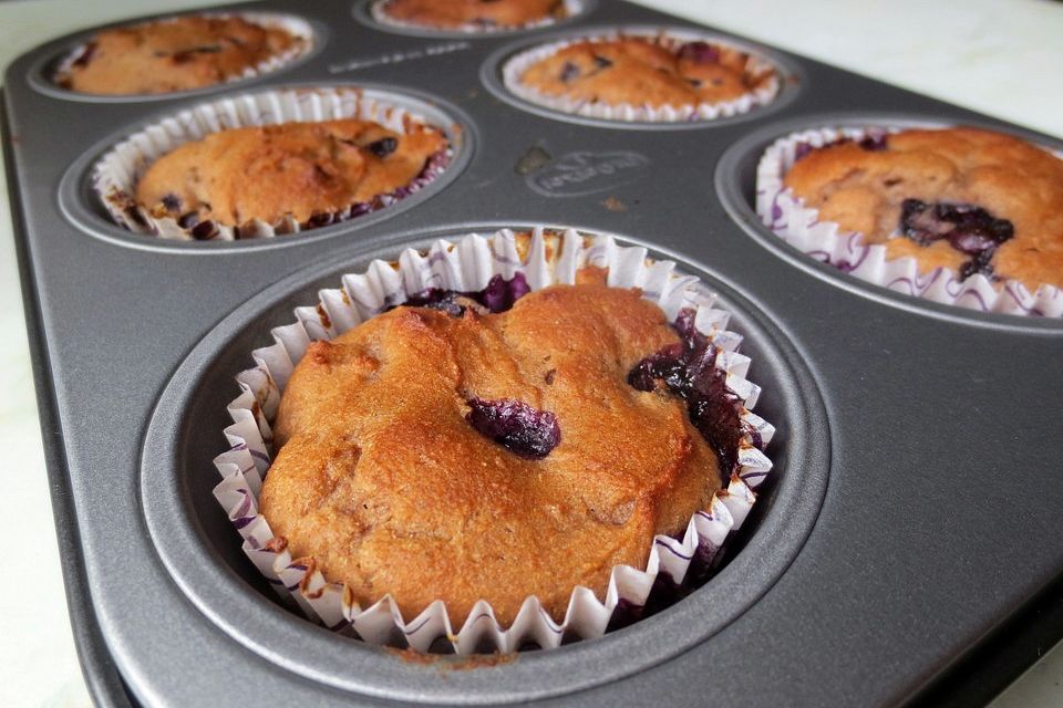 Vanillejoghurt - Muffins