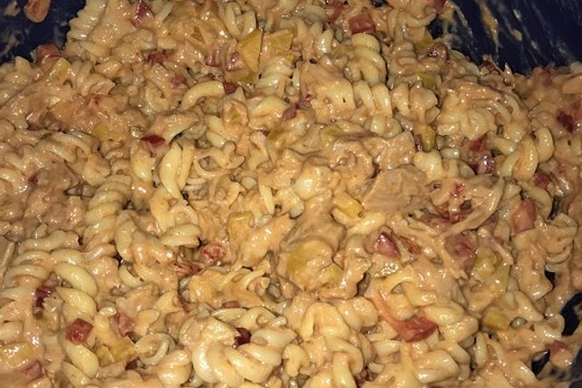 Spaghettisalat mit Thunfisch von MS99| Chefkoch Spaghettisalat mit Thunfisch von MS99| Chefkoch