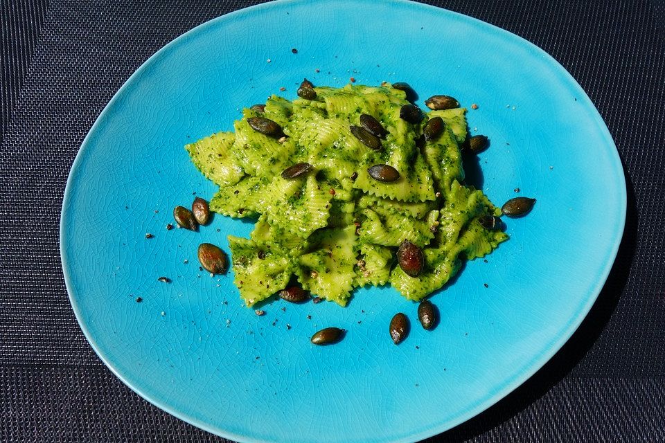 Bärlauch-Kürbiskern-Pesto