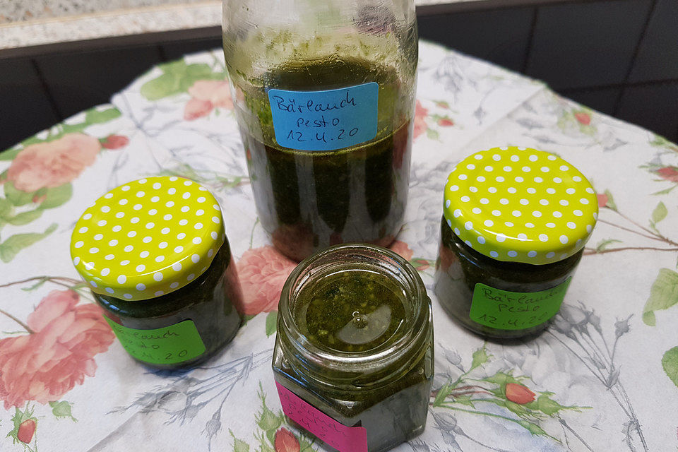 Bärlauch-Kürbiskern-Pesto