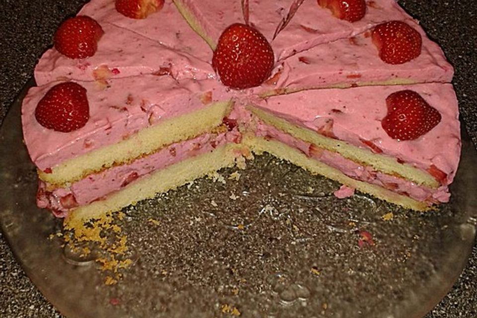 Erdbeer - Joghurt - Torte