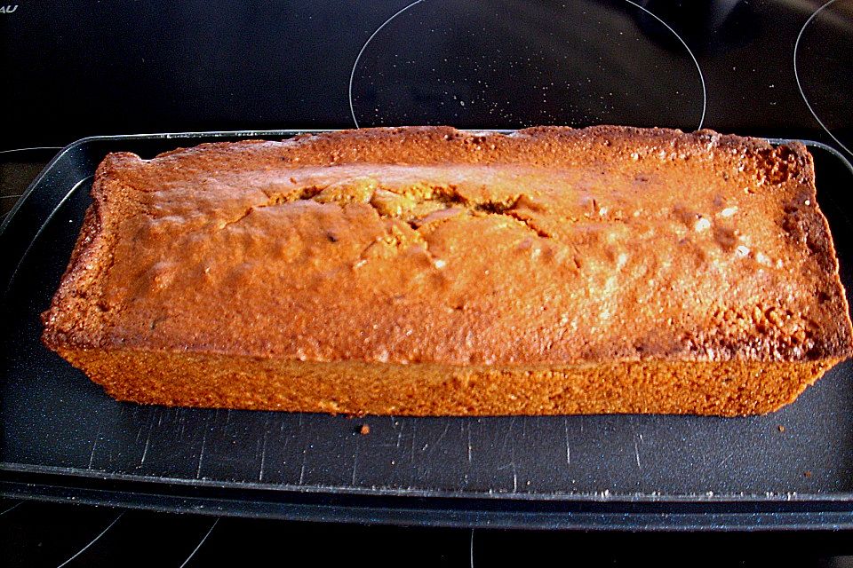 Rührkuchen mit  Instant - Kaffeepulver