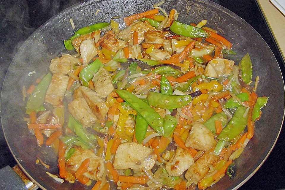 Hähnchen Stir - Fry