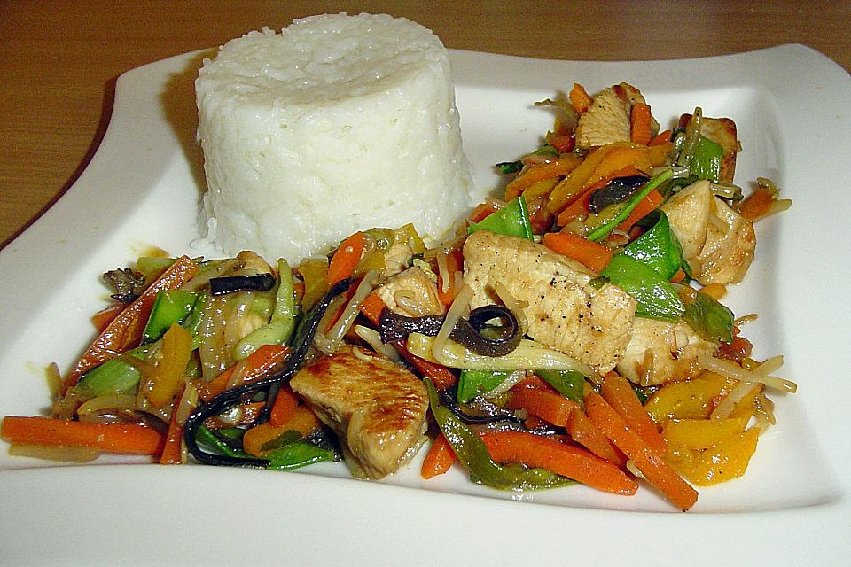 Hähnchen Stir - Fry