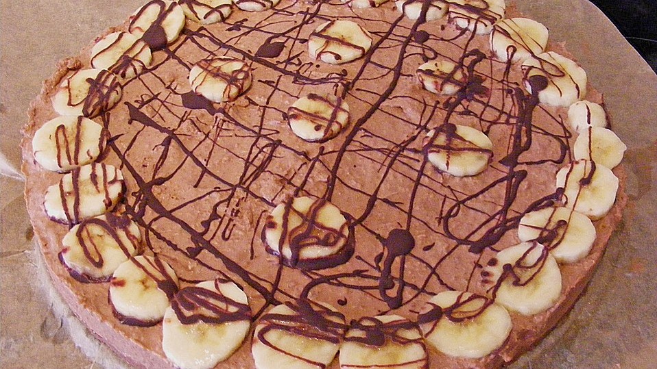 Bananen - Kokos - Käse - Torte von Vanilleeis