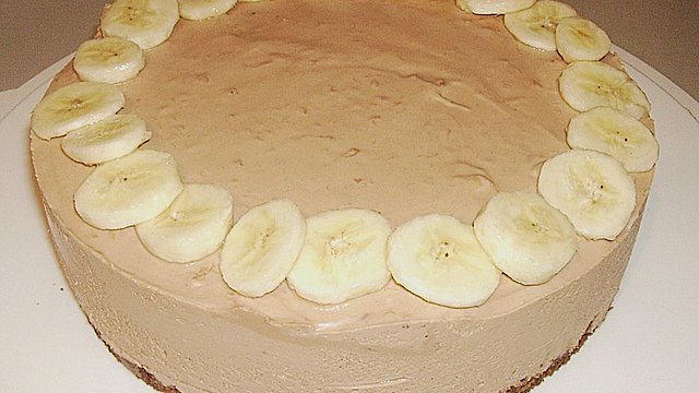 Bananen - Kokos - Käse - Torte von Vanilleeis
