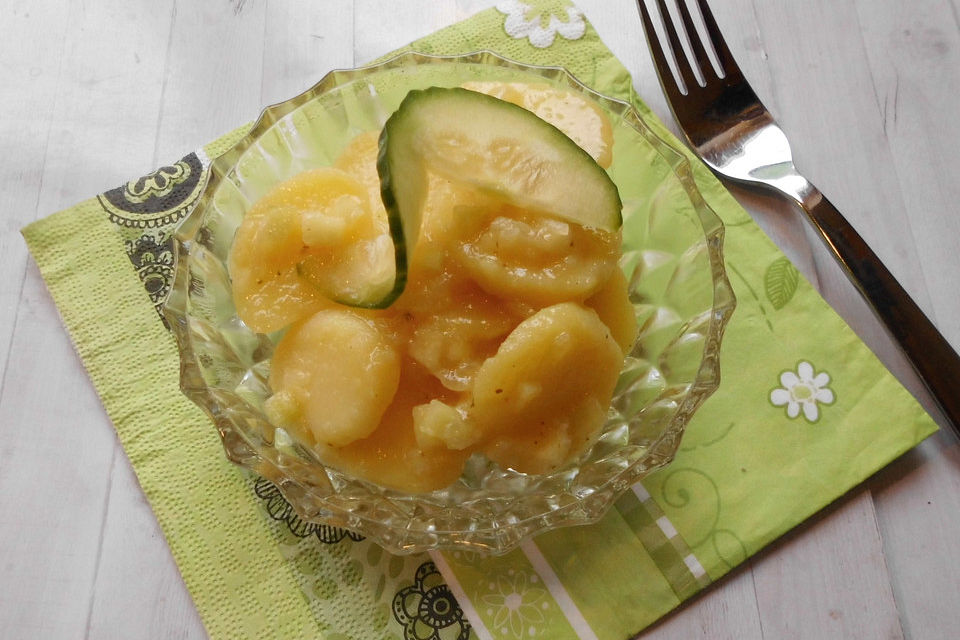 Nickys bayerischer Kartoffelsalat mit Gurke