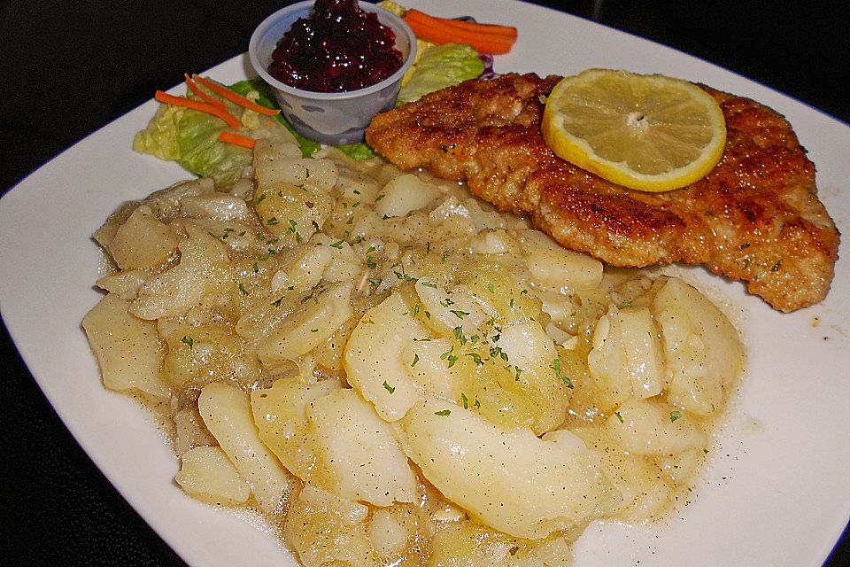 Nickys bayerischer Kartoffelsalat mit Gurke