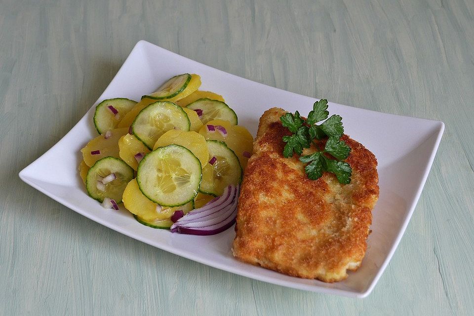 Nickys bayerischer Kartoffelsalat mit Gurke