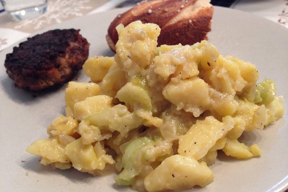 Nickys bayerischer Kartoffelsalat mit Gurke