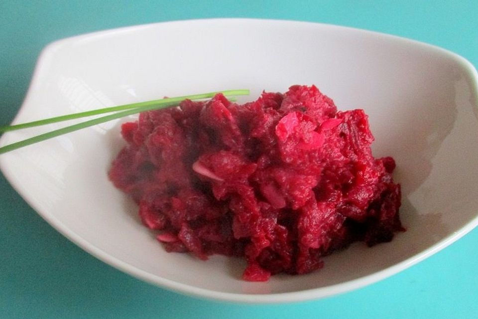 Einfacher ukrainischer Rote Bete - Salat