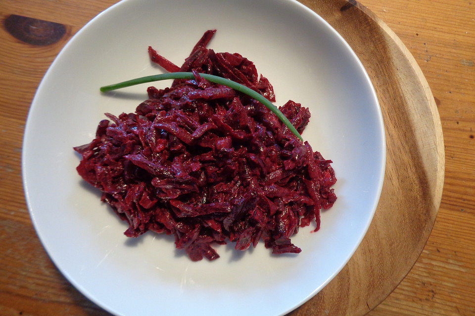 Einfacher ukrainischer Rote Bete - Salat