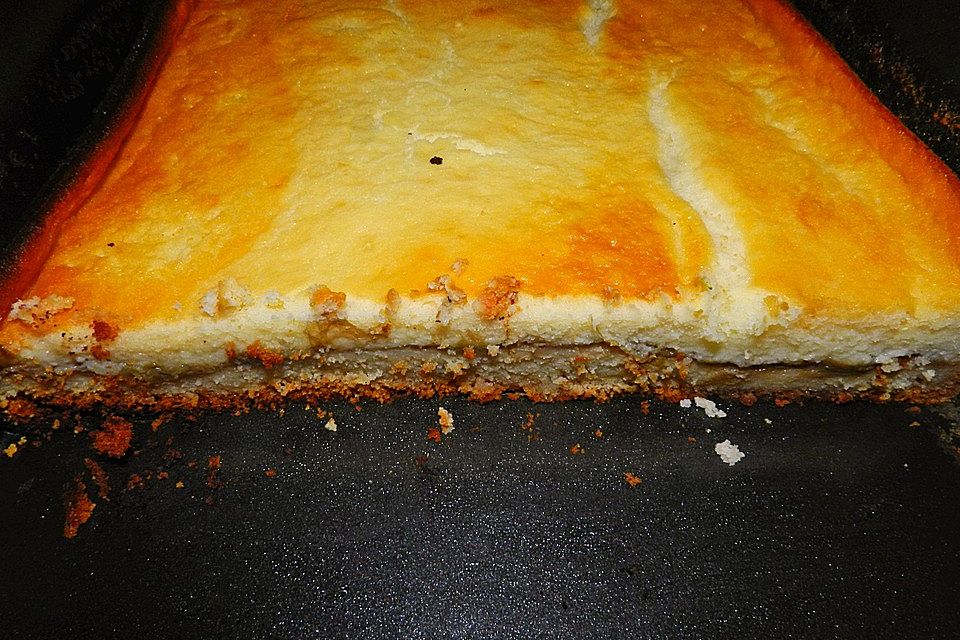 Quark - Rhabarber - Kuchen