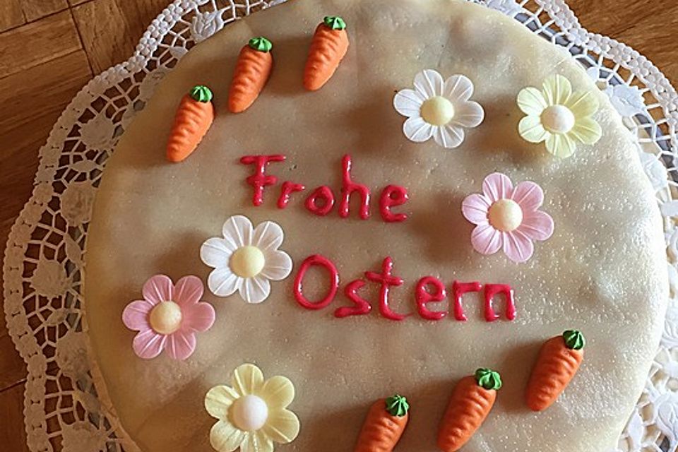 Erdbeer - Marzipan - Torte